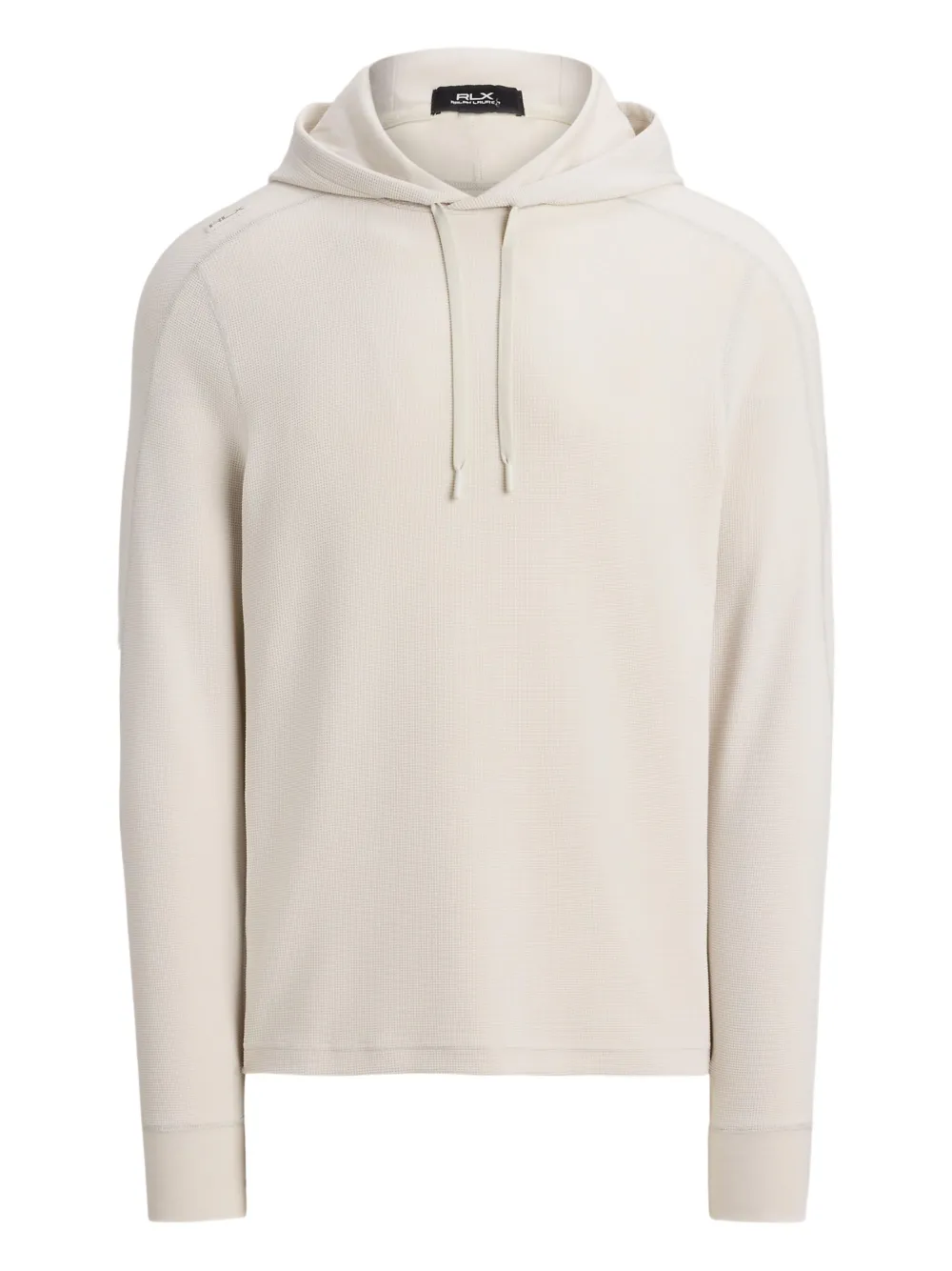RLX Ralph Lauren waffle-knit drawstring hoodie | Neutrals | Image 1