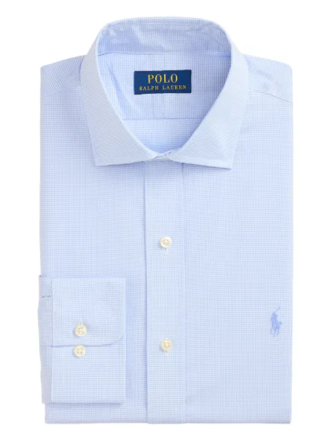 Polo Ralph Lauren Tattersall buttoned poplin shirt