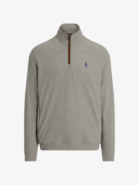 RLX Ralph Lauren zip logo-detail sweater