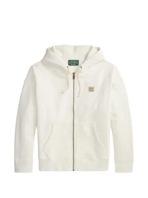 Polo Ralph Lauren ジップアップ ダブルニットパーカー | ホワイト