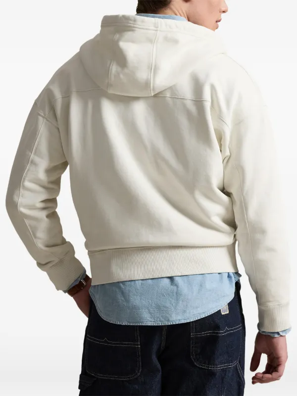 Polo Ralph Lauren ジップアップ パーカー | ホワイト | FARFETCH JP Polo Ralph Lauren ジップアップ パーカー | ホワイト | FARFETCH JP