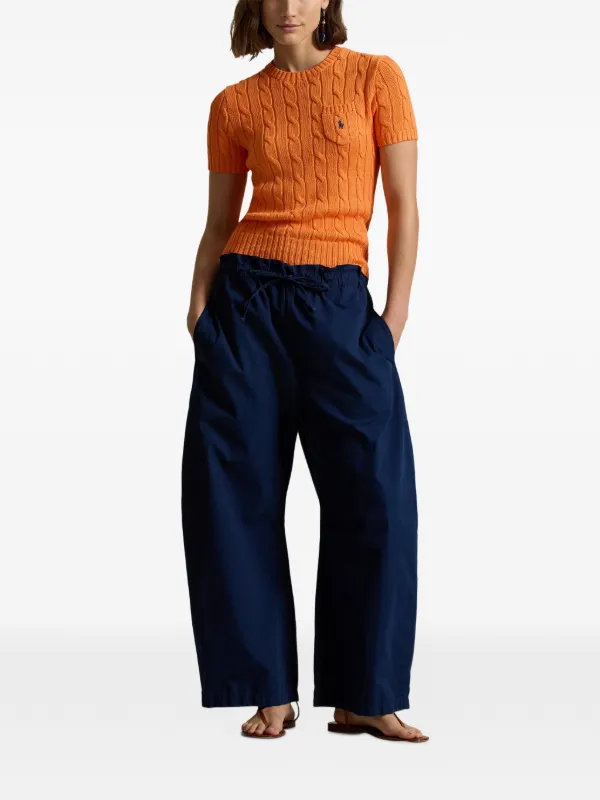 Polo Ralph Lauren ケーブルニット セーター | オレンジ | FARFETCH JP