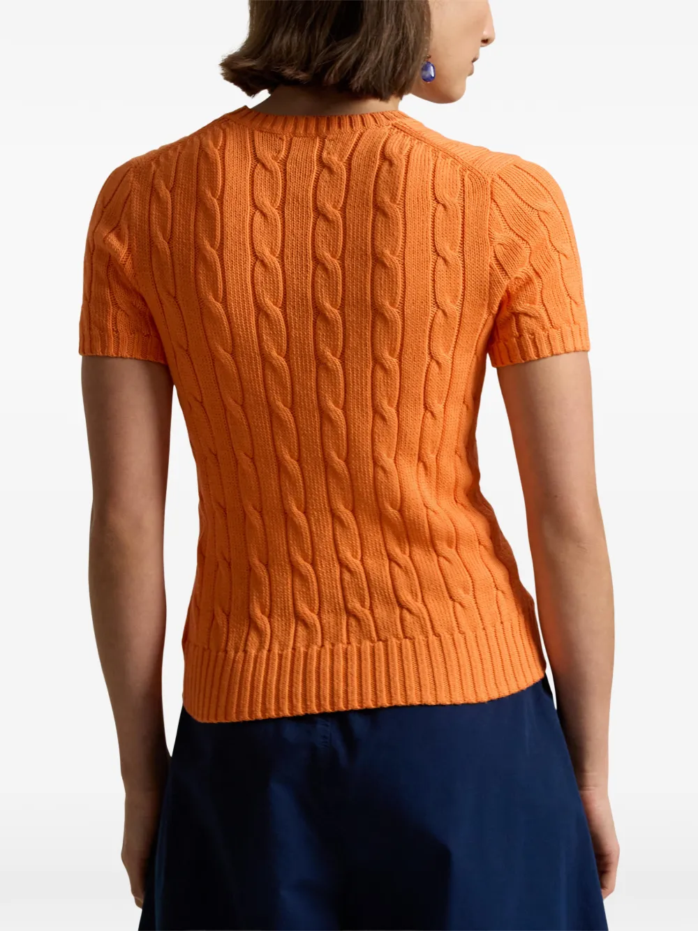 Polo Ralph Lauren ケーブルニット セーター | オレンジ | FARFETCH JP