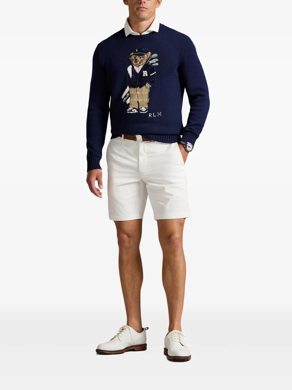 RLX Ralph Lauren tailored chino short | Khaki Shorts | Image 2