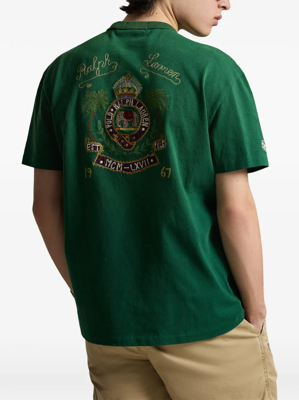 crest--detail T-Shirt