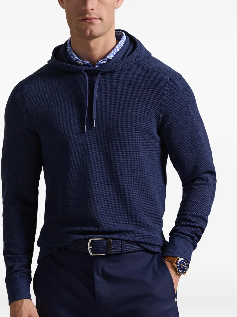 RLX Ralph Lauren Hoodie met trekkoord en capuchon Blauw