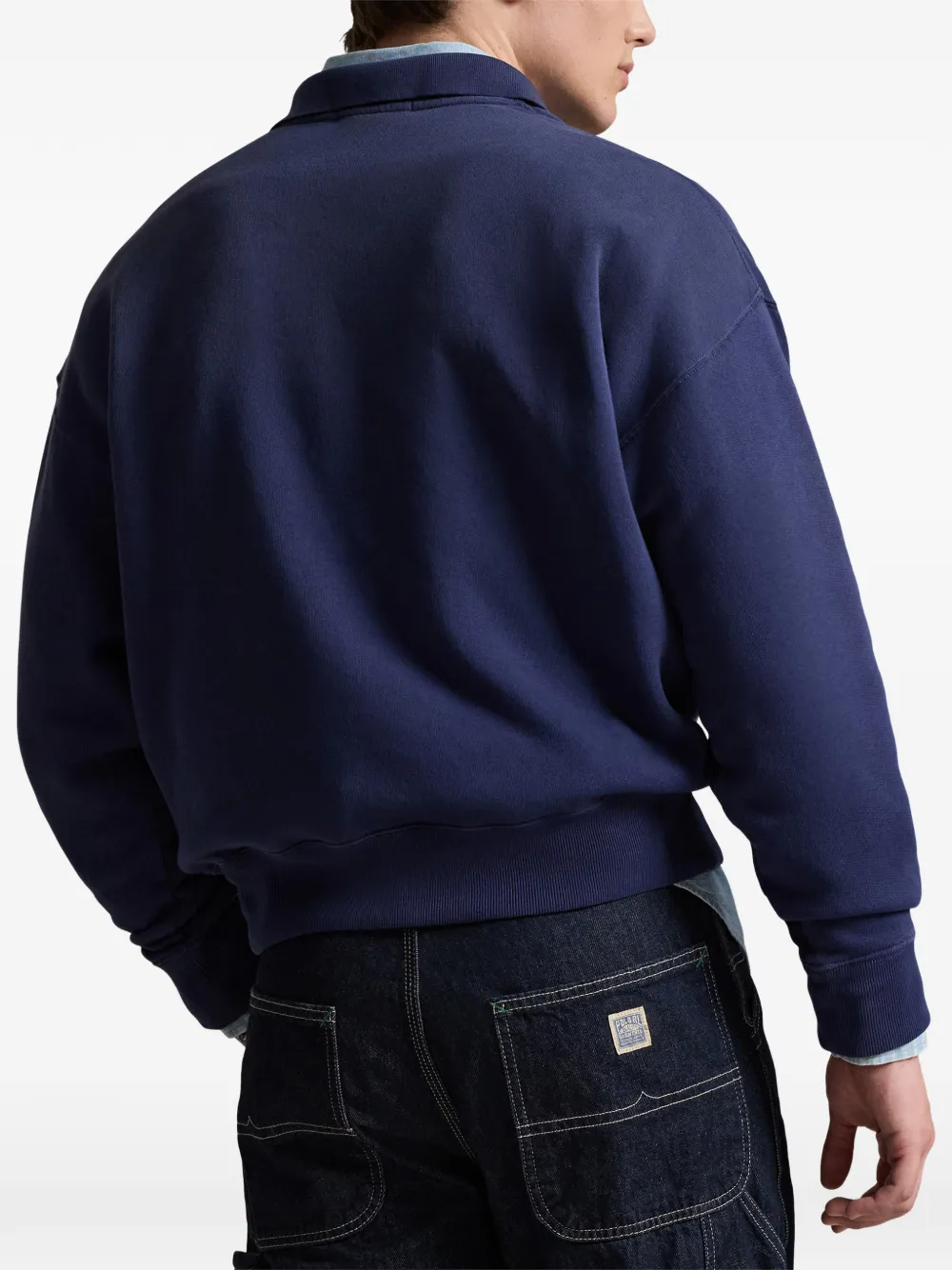 Polo Ralph Lauren Sweater met logodetail Blauw