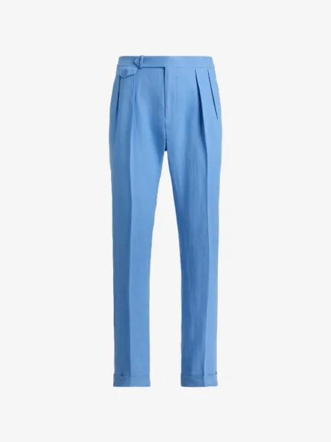 Polo Ralph Lauren pleated linen trousers