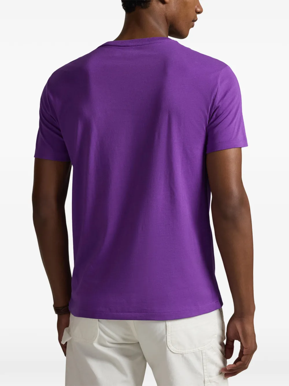 Polo Ralph Lauren T-shirt met ronde hals Paars