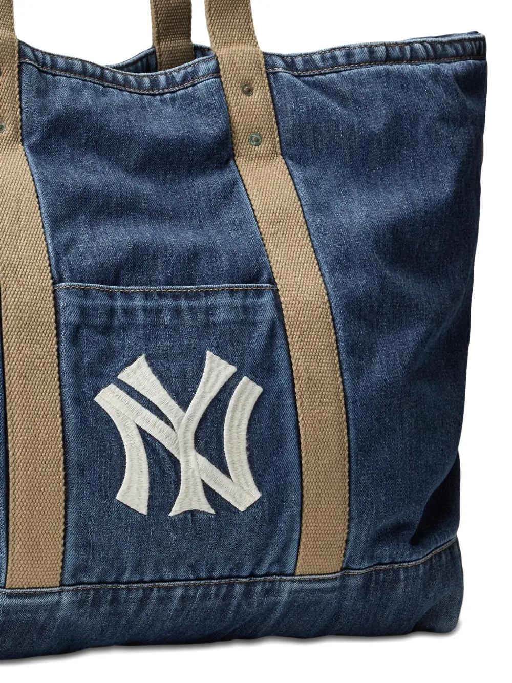 x New Era Yankees logo tote bag