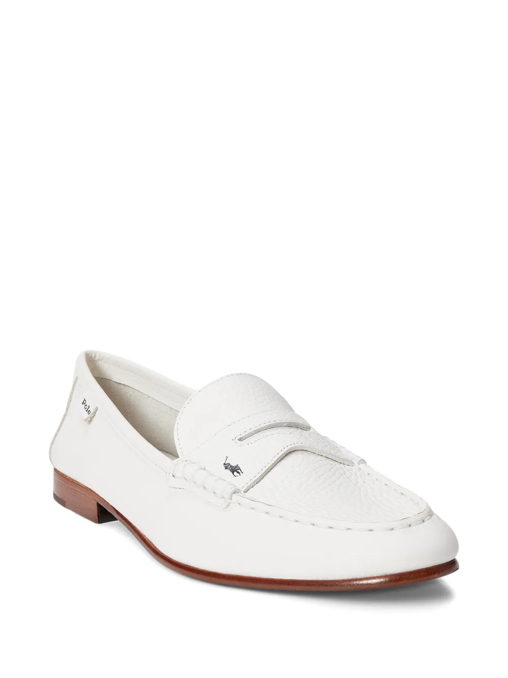 Polo Ralph Lauren Loafers met logodetail Wit