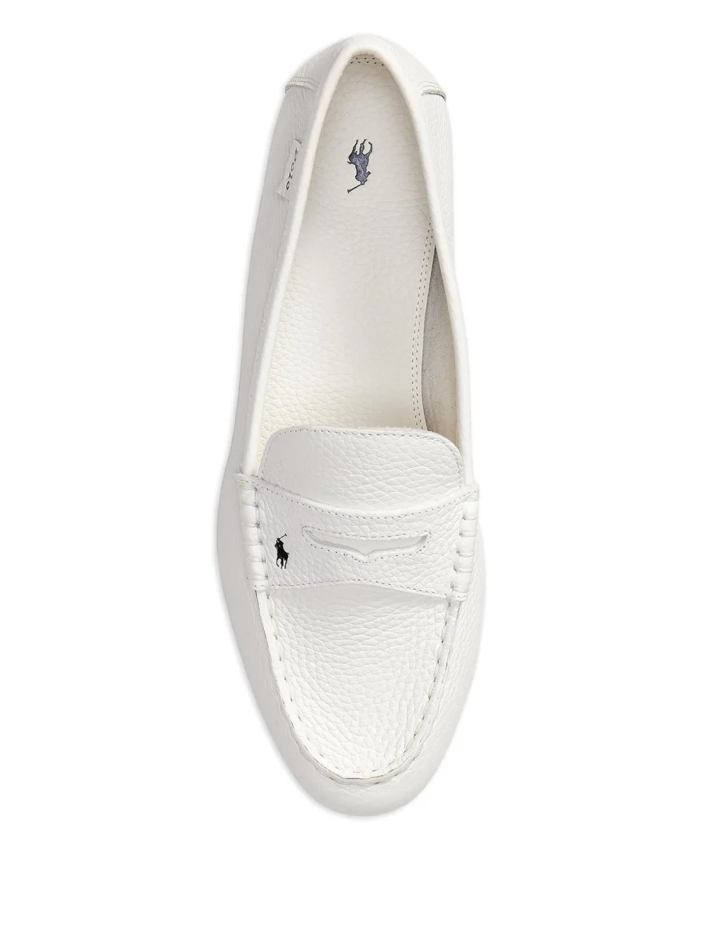 Polo Ralph Lauren Loafers met logodetail Wit
