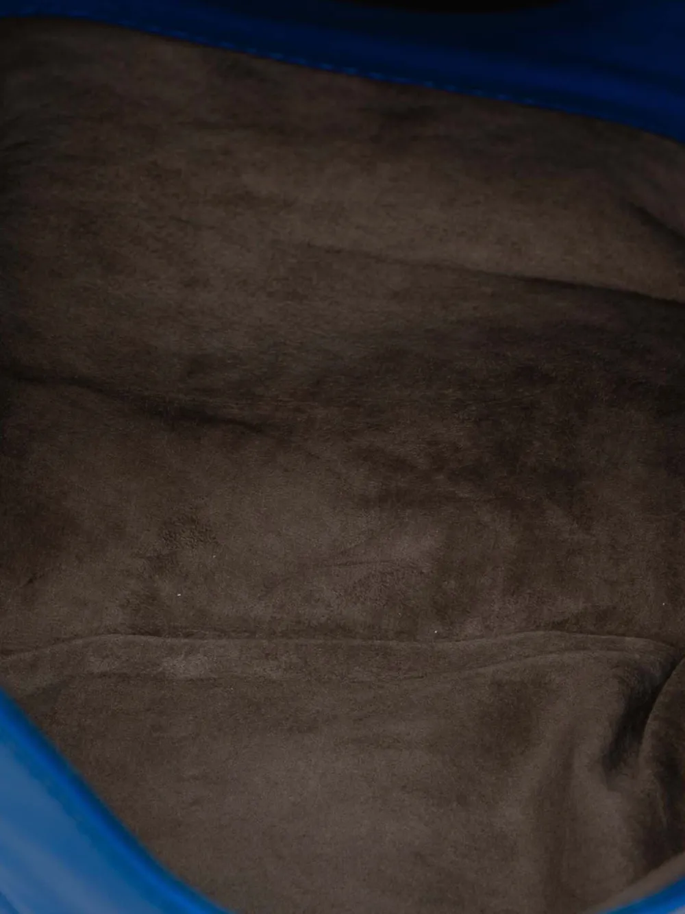 BOTTEGA VENETA Pre-owned 2012-2025 Nappa Intrecciato Turn Lock Clutch Bag In Blue