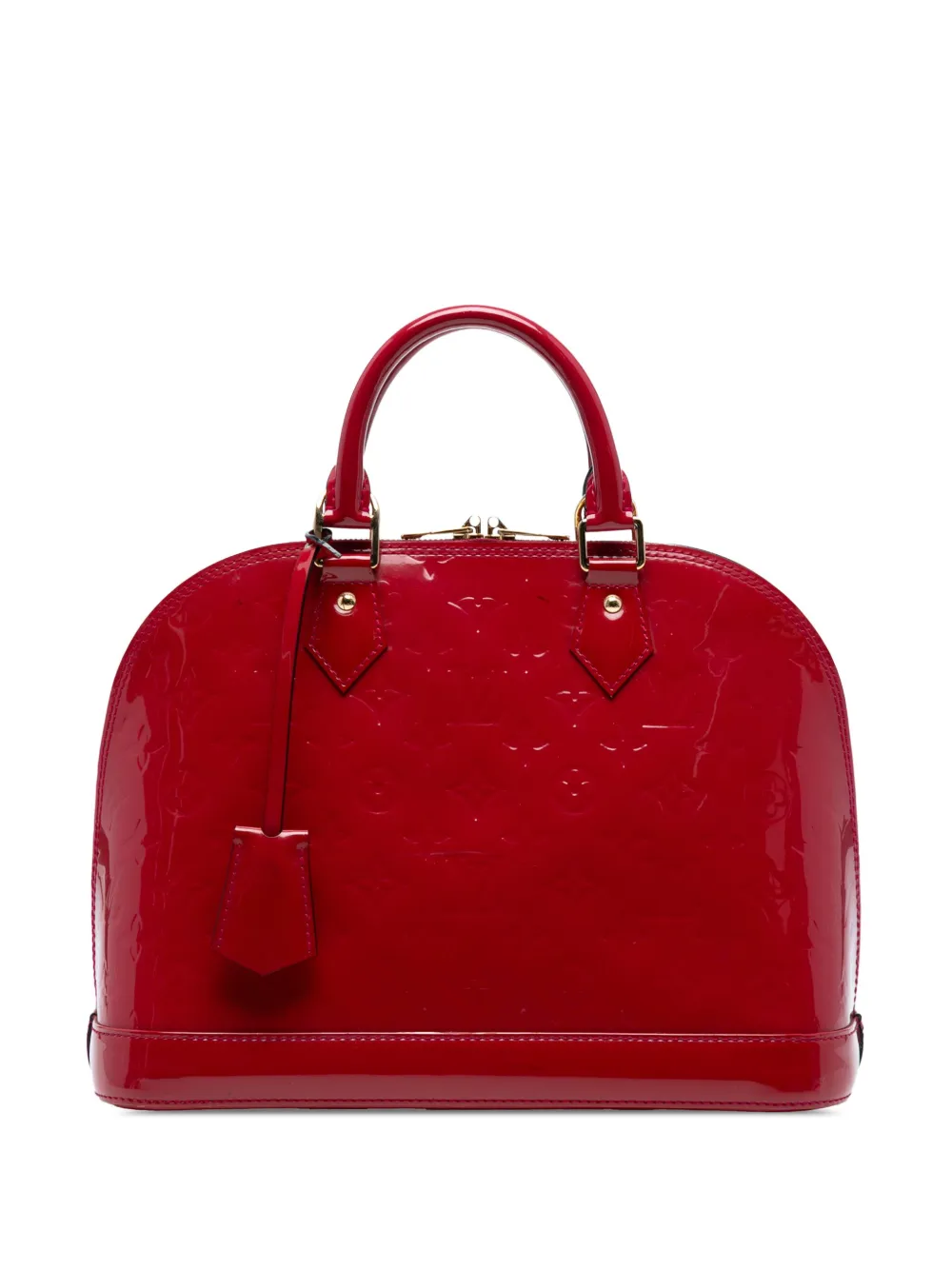 Louis Vuitton Pre-Owned 2014 モノグラム ヴェルニ アルマ PM ハンドバッグ - レッド Louis Vuitton Pre-Owned 2014 モノグラム ヴェルニ アルマ PM ハンドバッグ - レッド