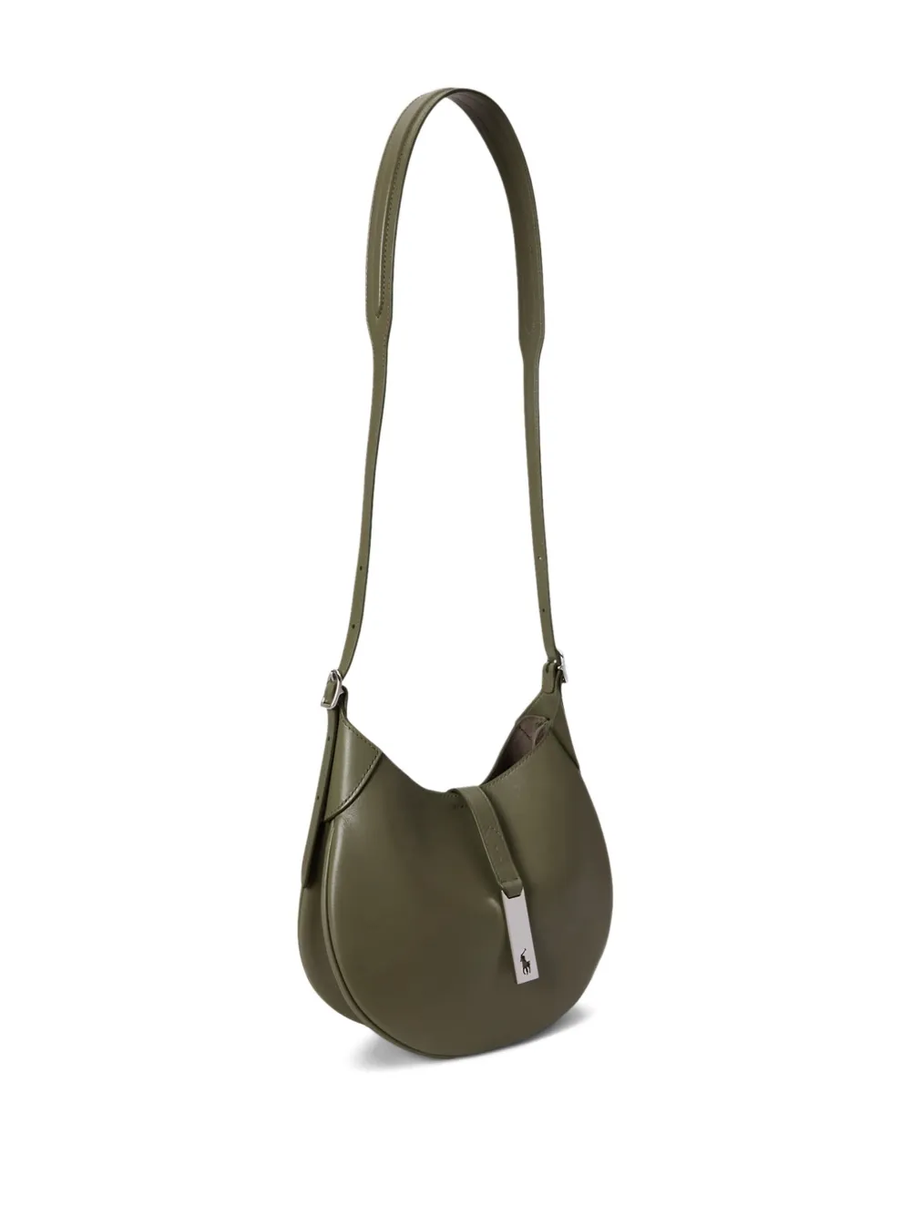 Polo Ralph Lauren Small Polo Id Shoulder Bag In Green
