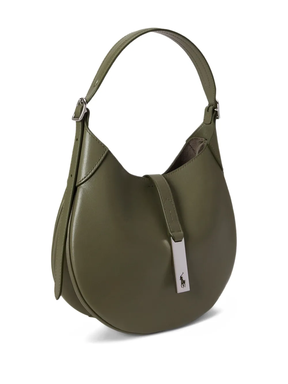 Polo Ralph Lauren Small Polo Id Shoulder Bag In Green