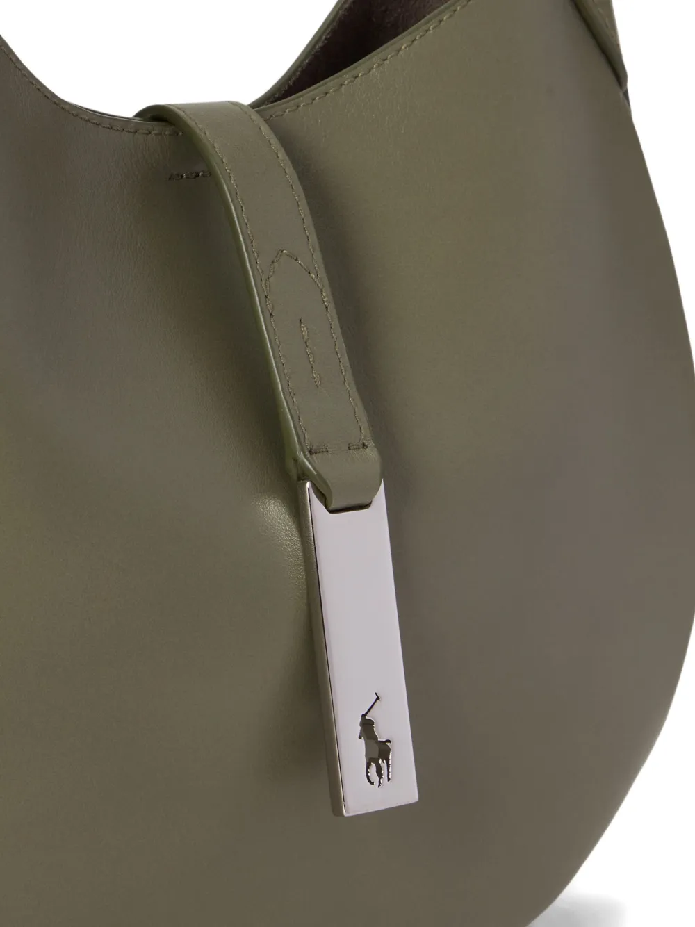 Polo Ralph Lauren Small Polo Id Shoulder Bag In Green