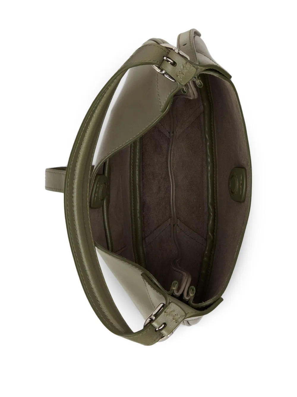 Polo Ralph Lauren Small Polo Id Shoulder Bag In Green