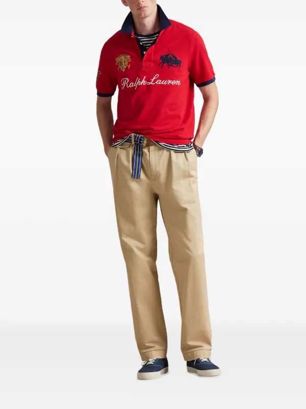 Polo Ralph Lauren クレスト ポロシャツ | レッド | FARFETCH JP