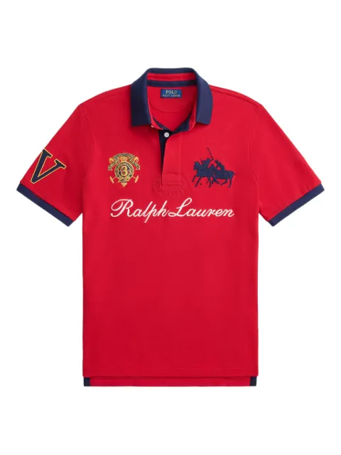 Polo Ralph Lauren crest-embroidered polo shirt