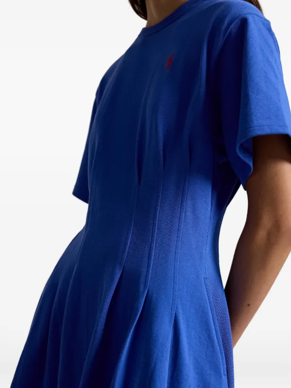 Polo Ralph Lauren Polo Pony-embroidered T-shirt Dress | Blue | FARFETCH Polo Ralph Lauren Polo Pony-embroidered T-shirt Dress | Blue | FARFETCH