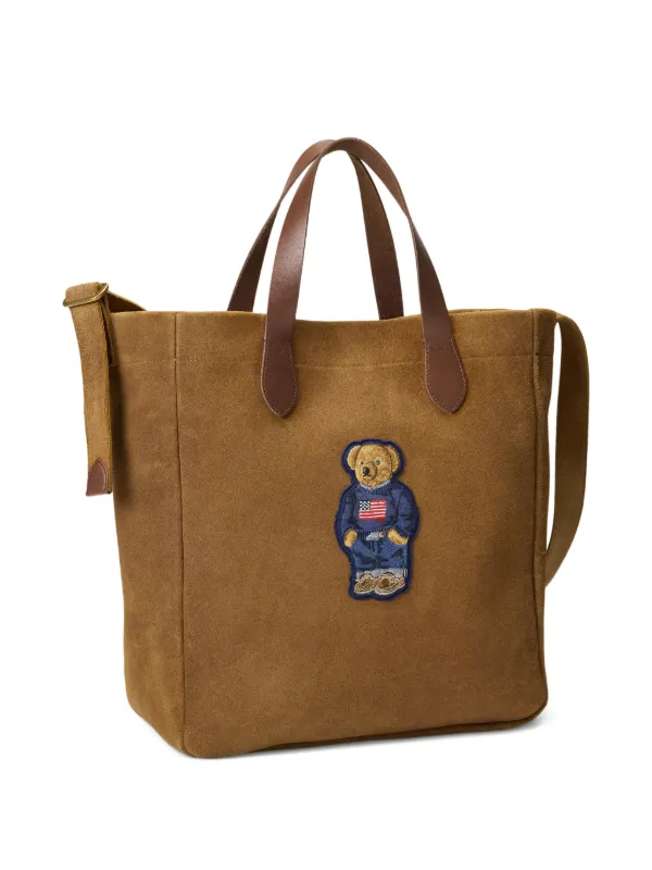 Polo Ralph Lauren Polo Bear Tote Bag | Brown | FARFETCH