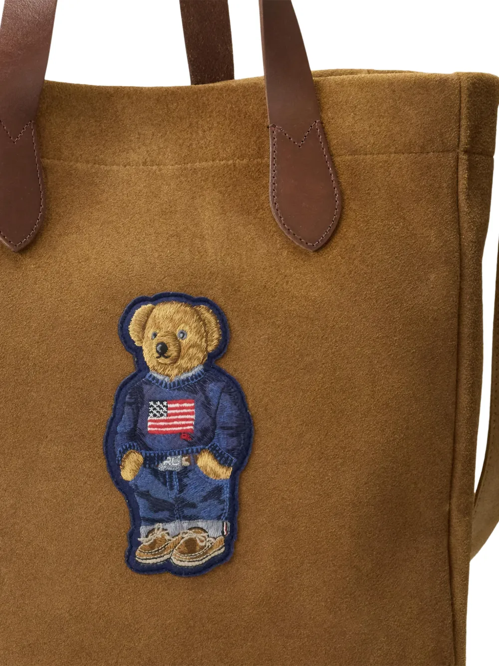 美品　Ralph Lauren Polo Bear トートバッグ Polo Ralph Lauren Polo Bear Tote Bag | Brown | FARFETCH