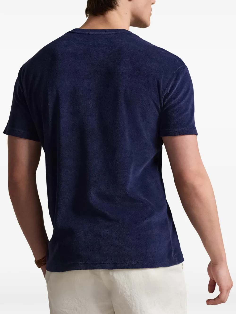 Polo Ralph Lauren T-shirt met geborduurd logo Blauw