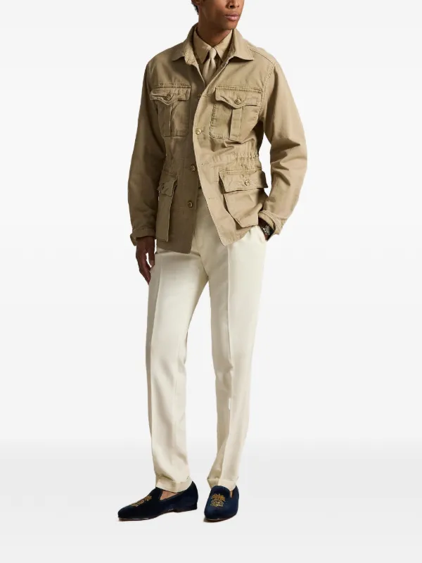Polo Ralph Lauren Crestwood Utility Cotton Jacket | Neutrals