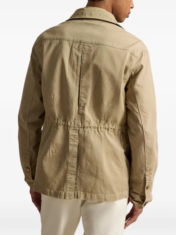 Polo Ralph Lauren Crestwood Utility Cotton Jacket | Neutrals