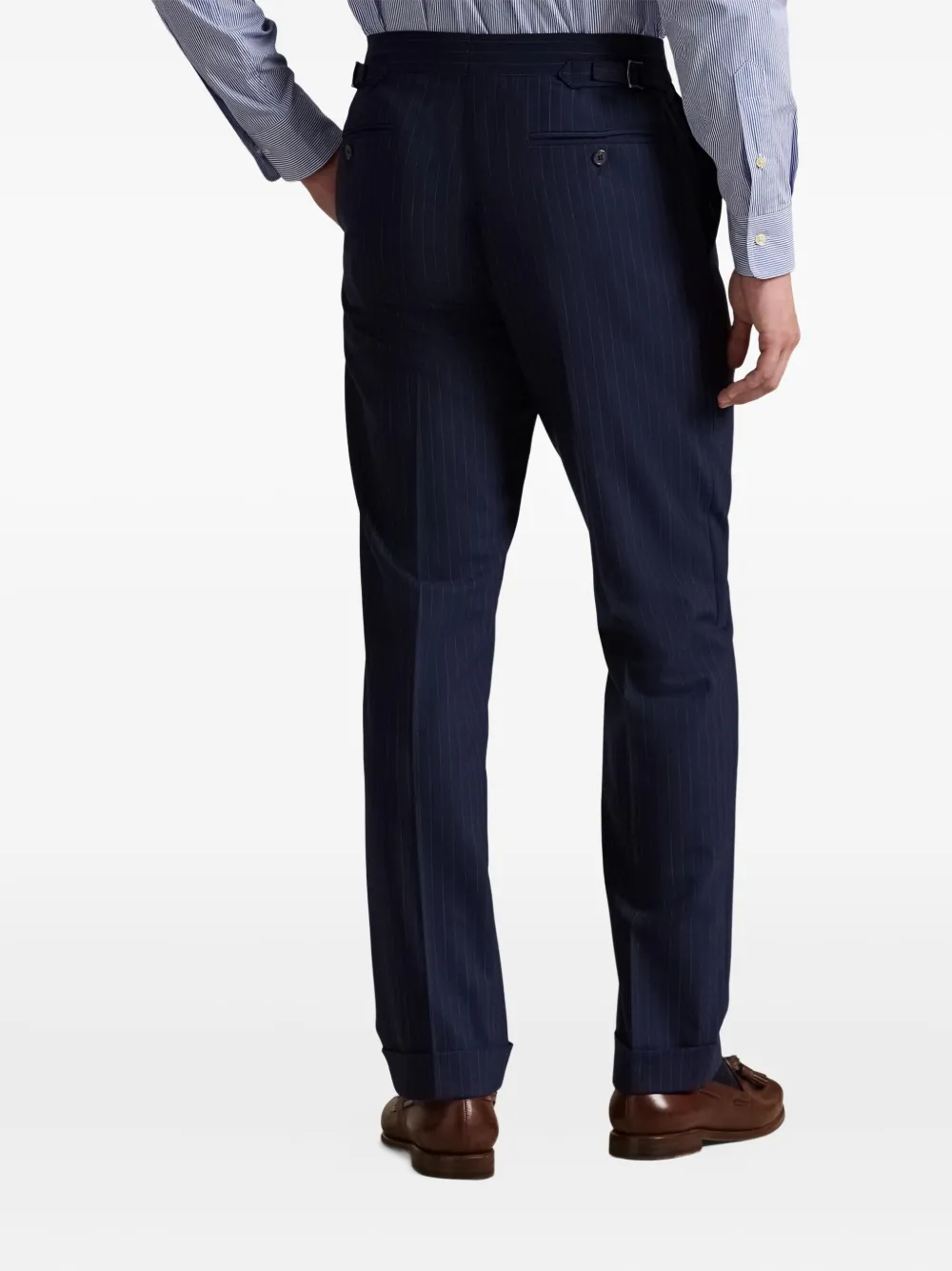 Polo Ralph Lauren Chester broek met krijtstreep Blauw