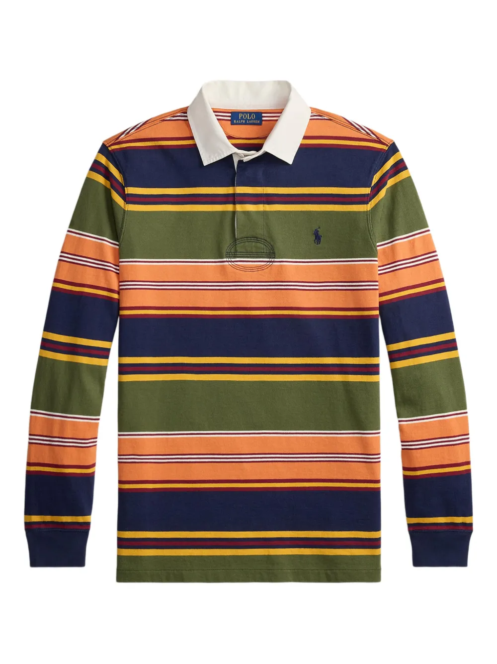 Polo Ralph Lauren Striped Polo Shirt In Green