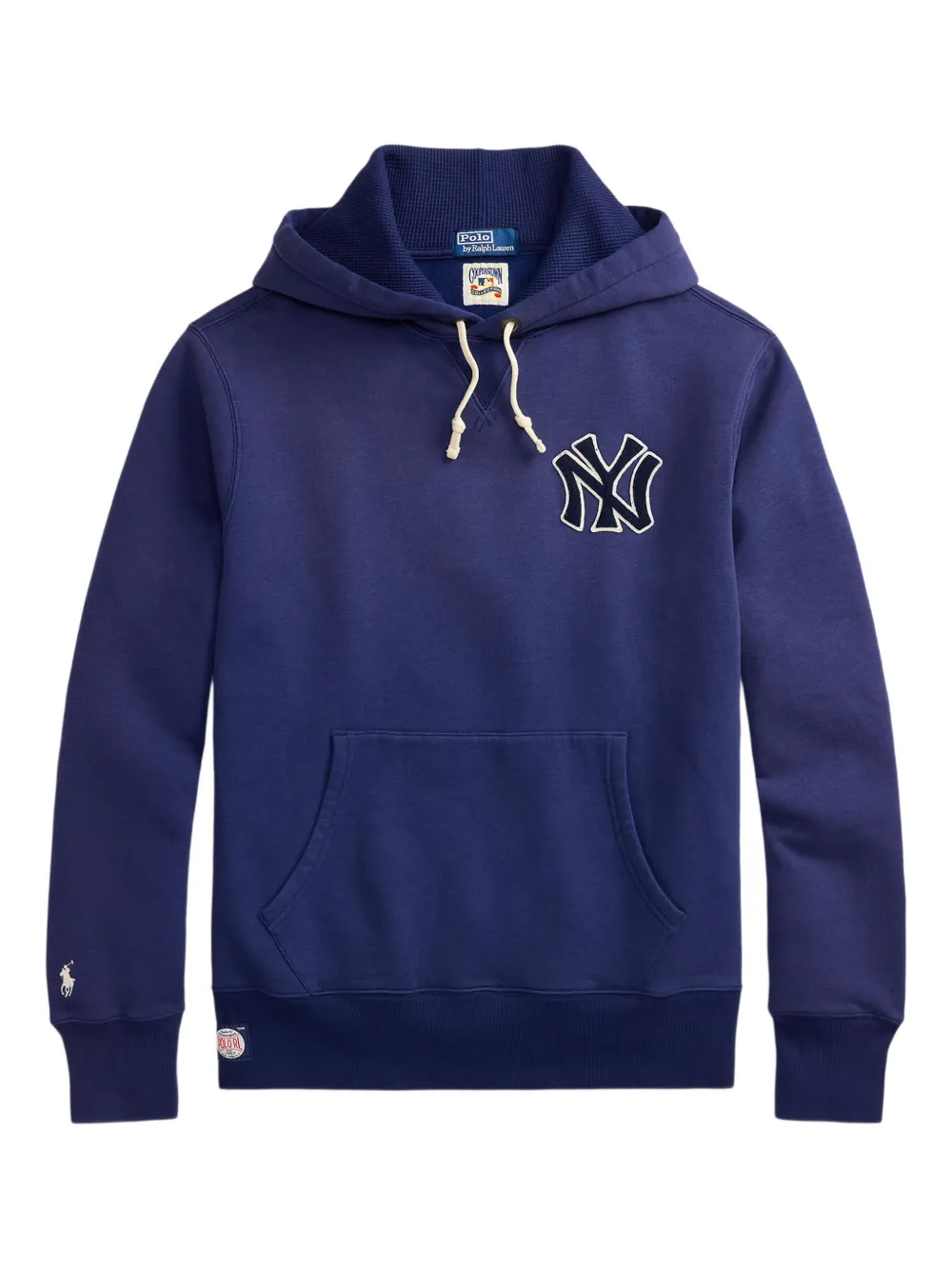 Polo Ralph Lauren x Yankees logo hoodie - Blue