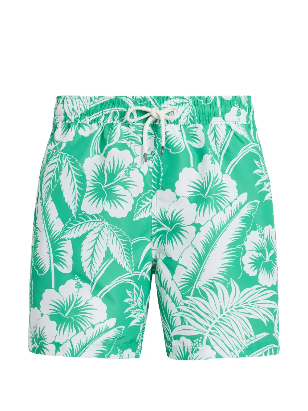 Polo Ralph Lauren floral-patterned swim shorts - Verde