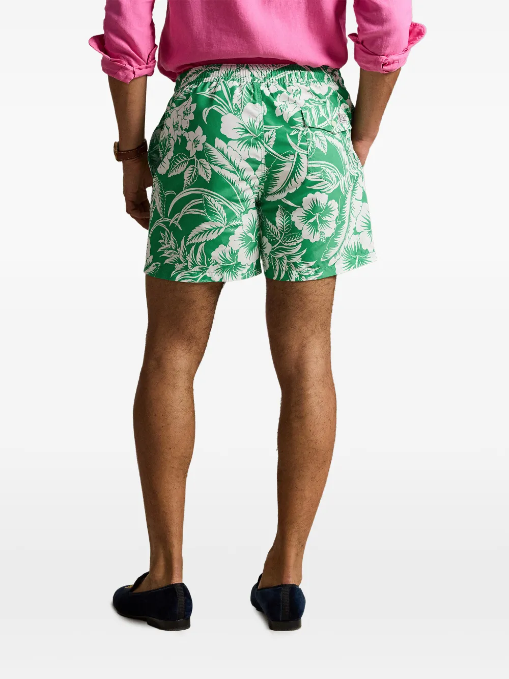 Polo Ralph Lauren Zwembroek met bloemenprint Groen