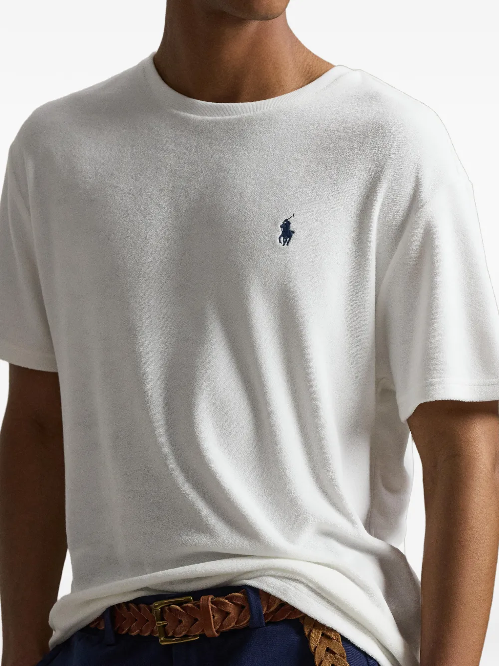Polo Ralph Lauren Classic badstof T-shirt Wit