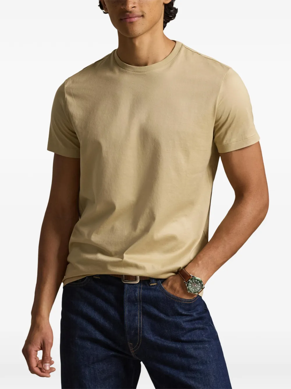 Polo Ralph Lauren T-shirt met ronde hals Beige