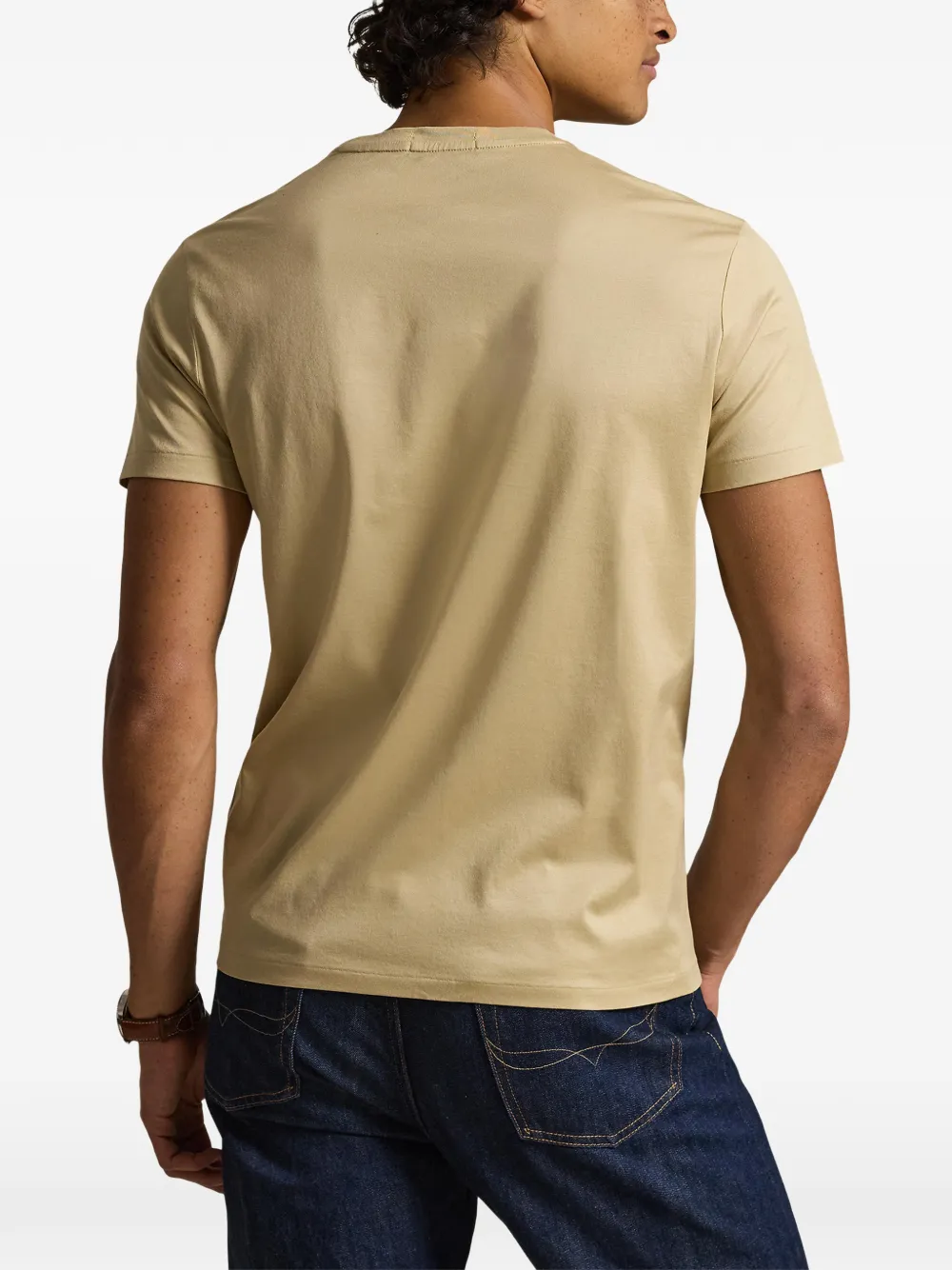 Polo Ralph Lauren T-shirt met ronde hals Beige