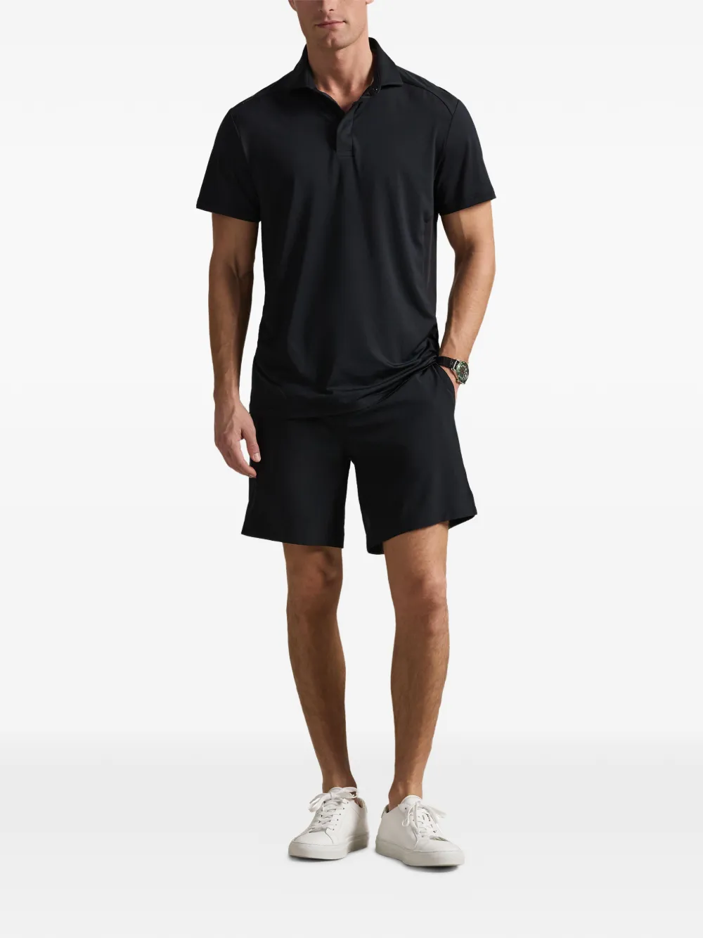 RLX Ralph Lauren Poloshirt met korte mouwen - Zwart