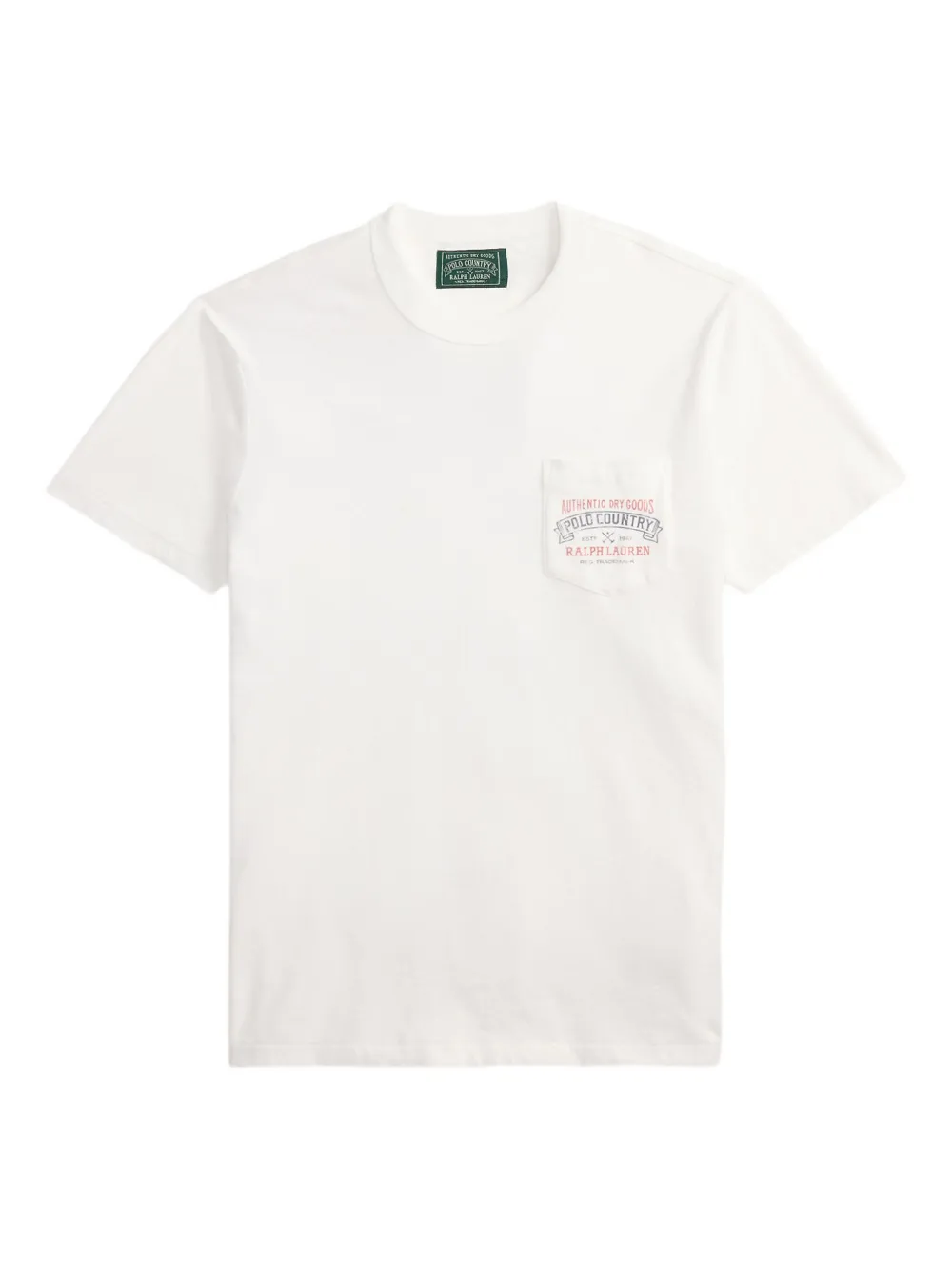 Polo Ralph Lauren Polo Country T-Shirt mit Brusttasche - Weiß