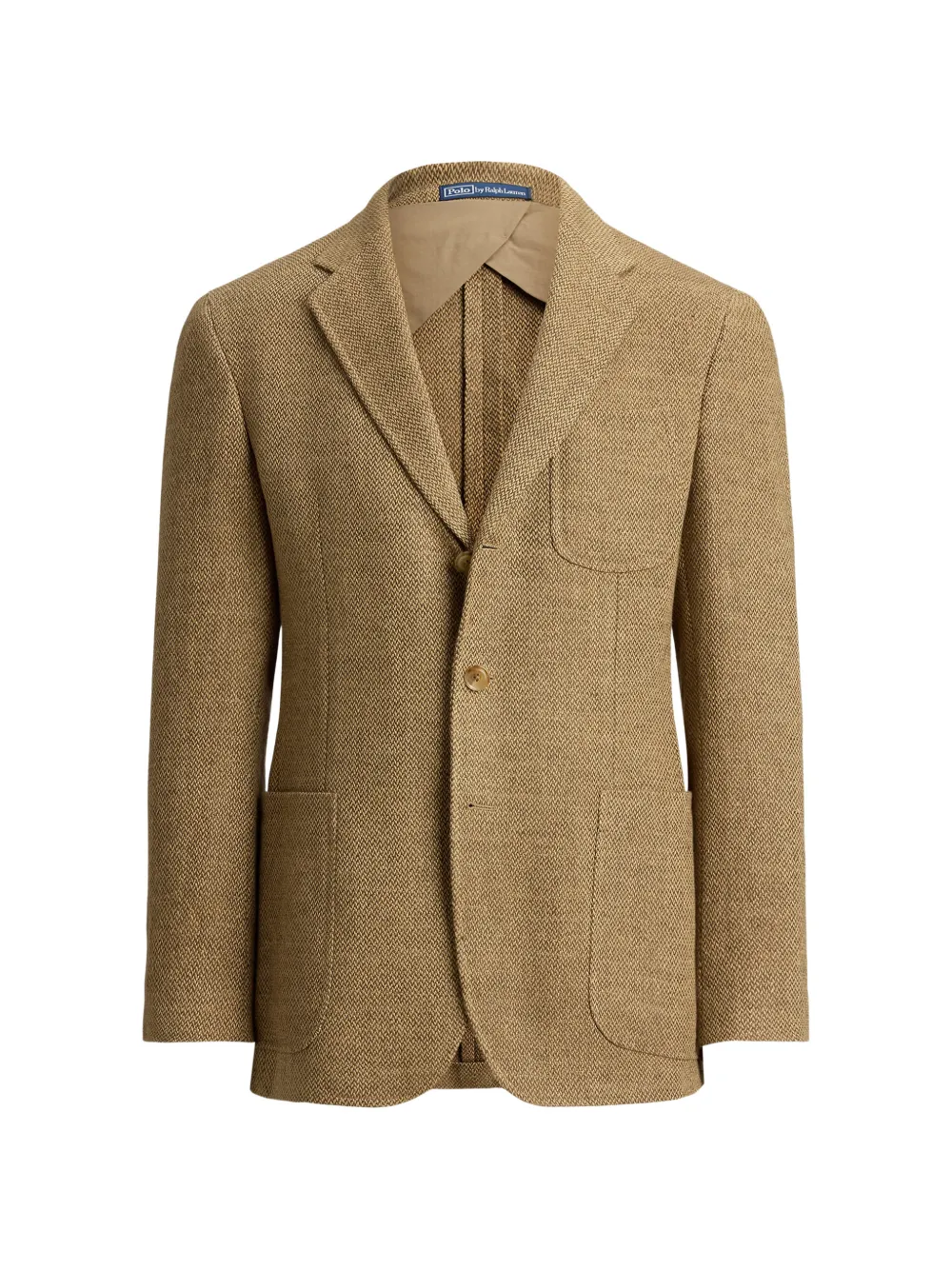 Polo Ralph Lauren patch-pocket blazer - Nude