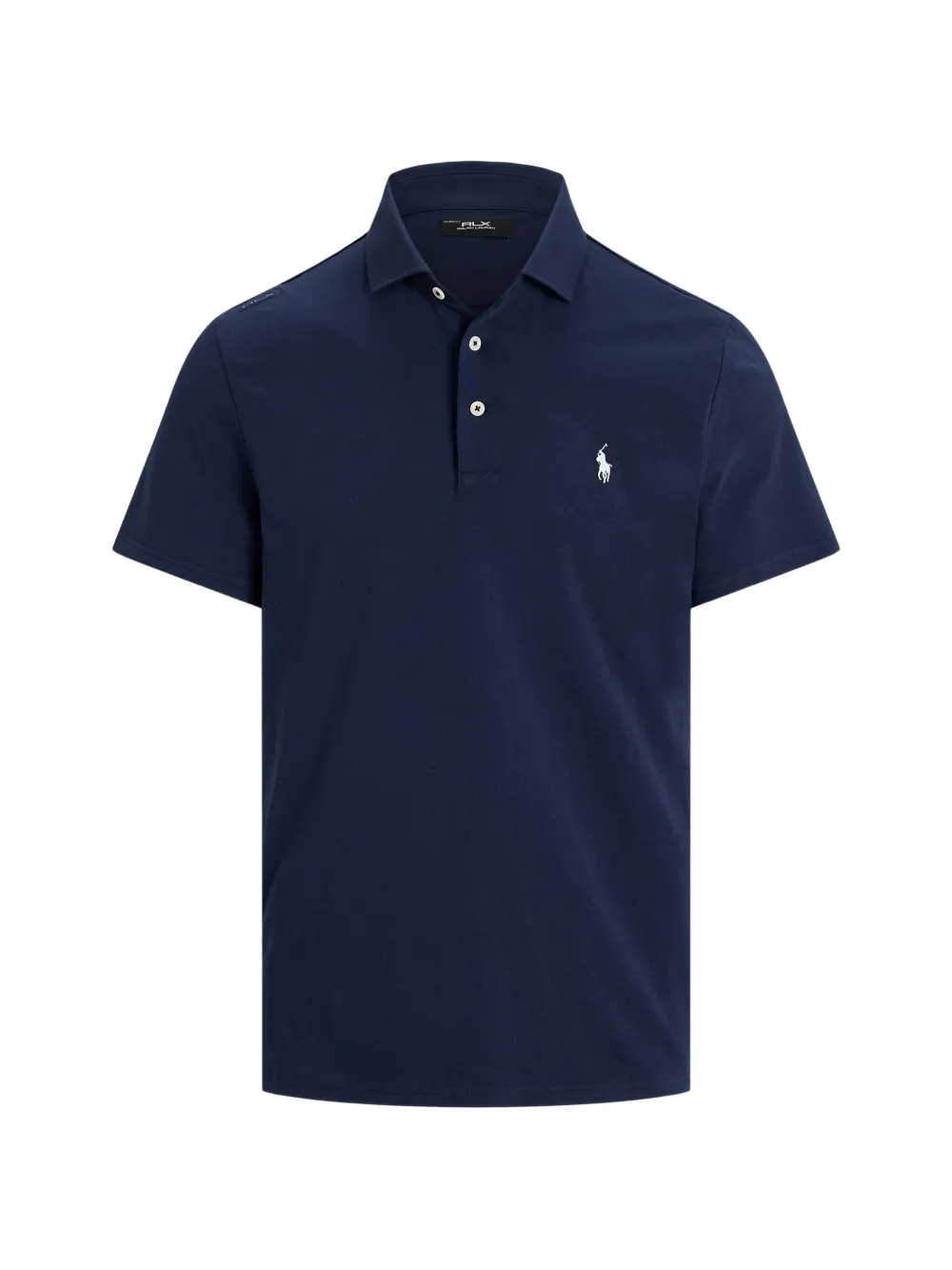 RLX Ralph Lauren logo-detail polo shirt - Blau