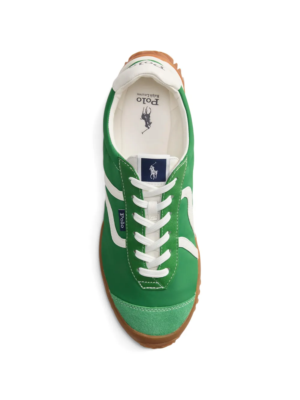 Polo Ralph Lauren Sneakers met vlakken Groen