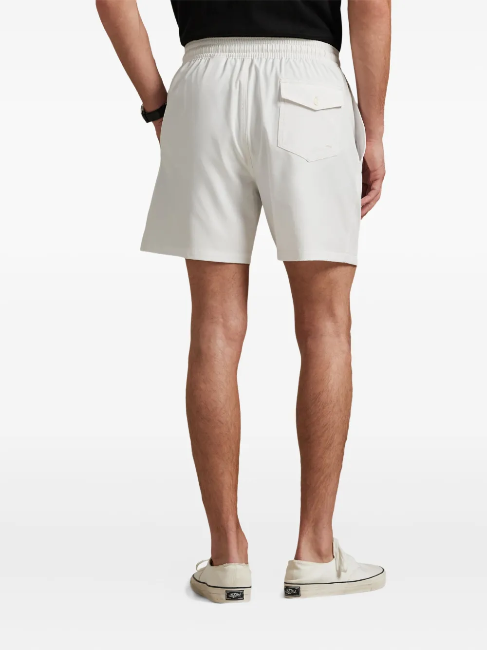 Polo Ralph Lauren Traveler Classic Swim Shorts In White