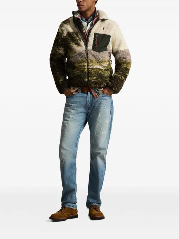 Polo Ralph Lauren Durand Landscape Jacket | White | FARFETCH