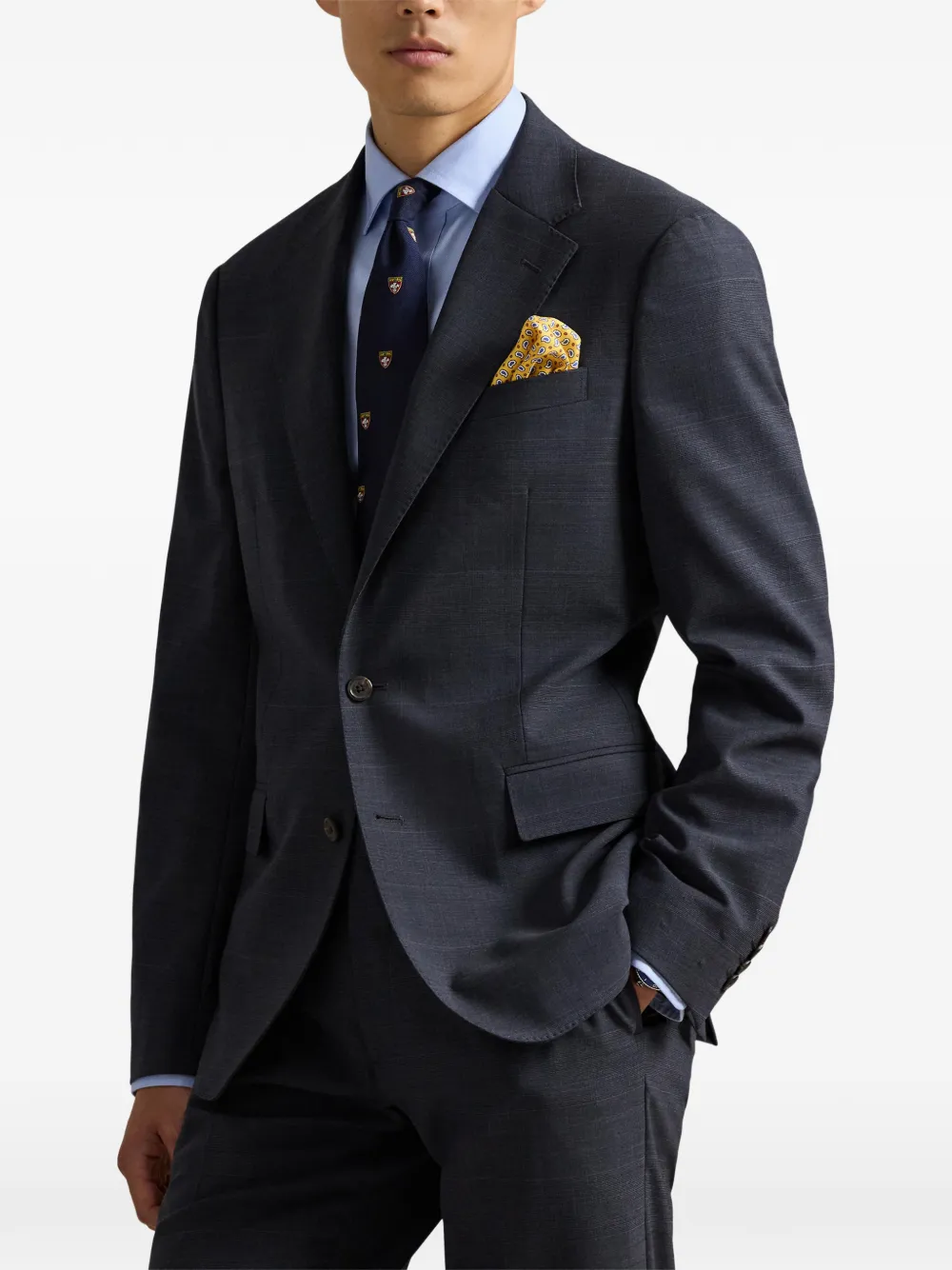  Polo Ralph Lauren Single-breasted Blazer - Grey 