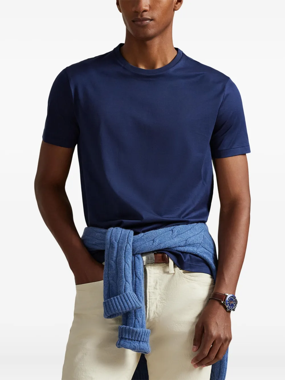 Polo Ralph Lauren Lisle T-shirt van katoen Blauw