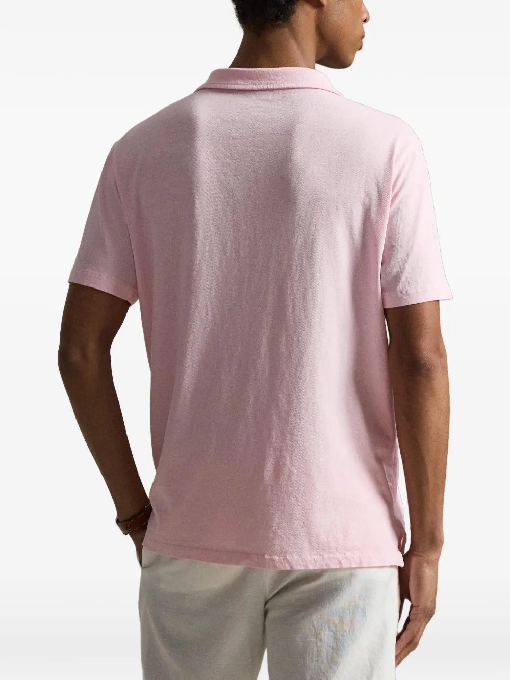 Polo Ralph Lauren T-shirt met geborduurd logo Roze
