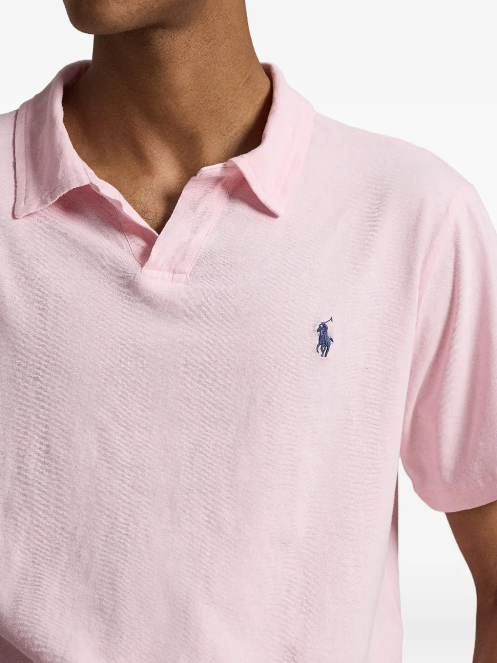 Polo Ralph Lauren T-shirt met geborduurd logo Roze