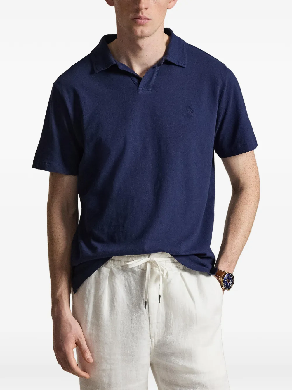 Polo Ralph Lauren T-shirt met borduurwerk Blauw